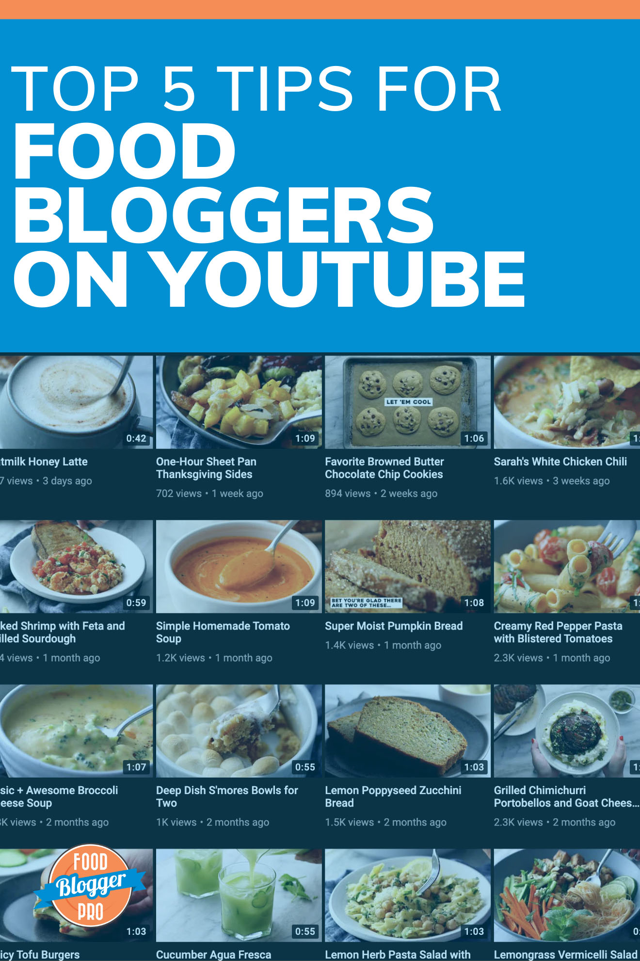 ktv娱乐会所上海金沙江路YouTube视频图象上读到'Top5Tips forFoodblogists onYouTube'